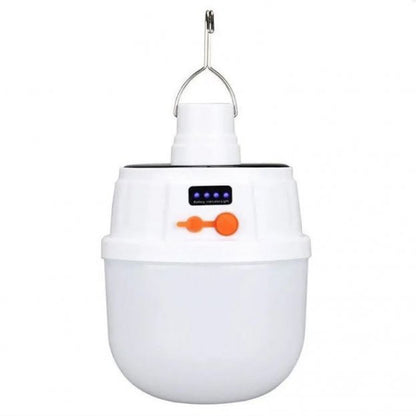 Аккумуляторная кемпинговая LED лампа светильник JD-2022 с солнечной панелью, кемпинговый фонарь-лампа