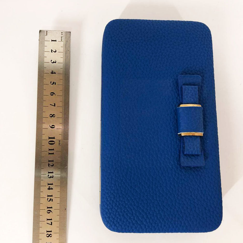 Кошелек Baellerry Pidanlu N1330, небольшие кошельки женские, кошелек небольшой девушке. Цвет: синий