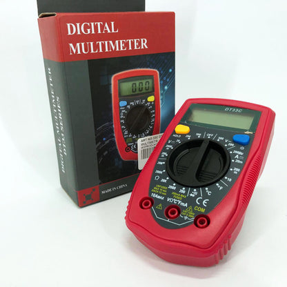 Цифровой Мультиметр 33 C DT DIGITAL мультитестер тестер, электронный мультиметр, тестер профессиональный