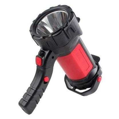 Ручний акумуляторний ліхтар T80C-5W+COB (white/red) із функцією Power Bank. Колір: червоний