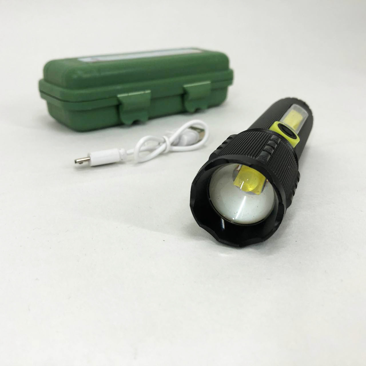 Фонарик ручной аккумуляторный C71/C81-P50-COB, Фонарик светодиодный ручной аккумуляторный портативный