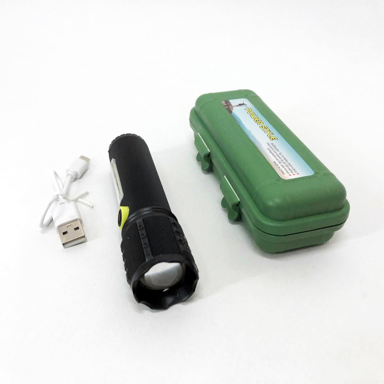 Фонарик ручной аккумуляторный C71/C81-P50-COB, Фонарик светодиодный ручной аккумуляторный портативный