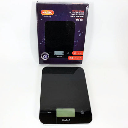 Весы кухонные MAGIO MG-781 водонепроницаемые, кухонные весы для взвешивания продуктов, весы пищевые