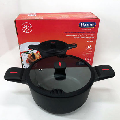 Кастрюля Magio MG-1171 Литая антипригарная 5л 24 см