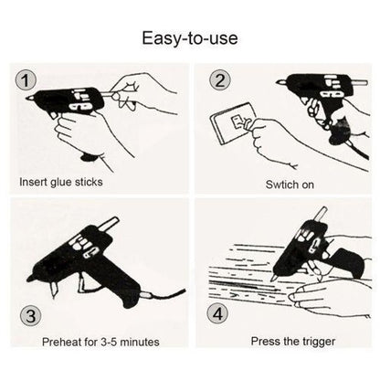 Клеевой пистолет с выключателем Xunlei XL-F60 60W для стержня 11,5 мм