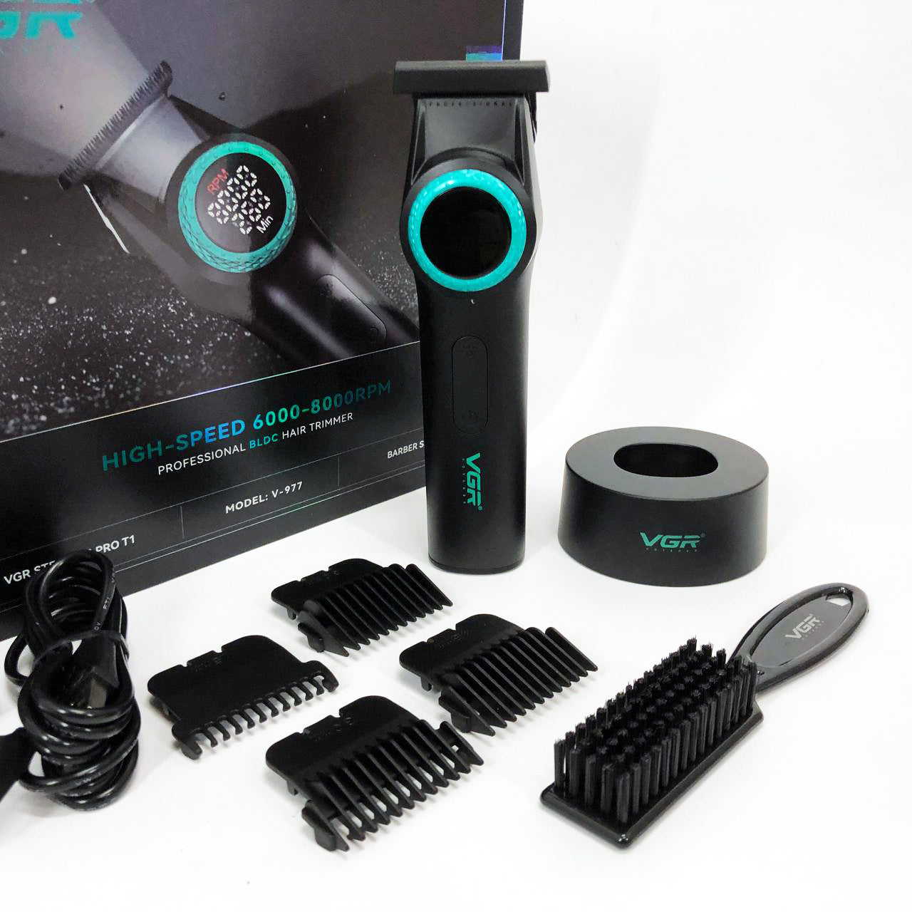 Триммер VGR V-977, регулировка мощности 6000 - 8000 RPM