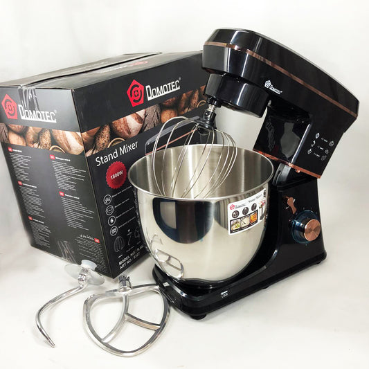 Настольный миксер-тестомес планетарный Domotec R 6673 12 л, Планетарный комбайн Стационарный для дома