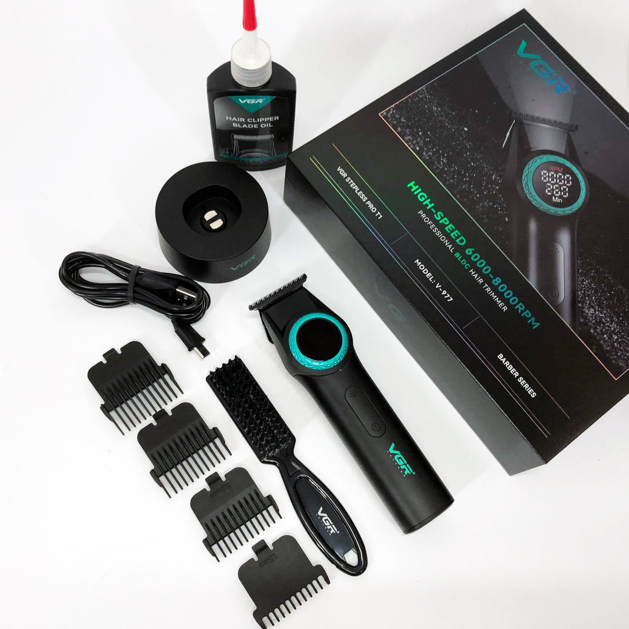 Триммер VGR V-977, регулировка мощности 6000 - 8000 RPM