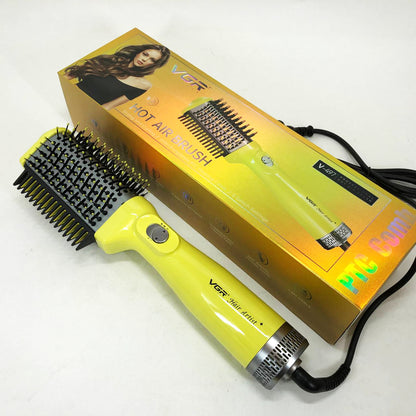 Фен стайлер для укладки и завивки волос VGR V-497. Цвет: желтый