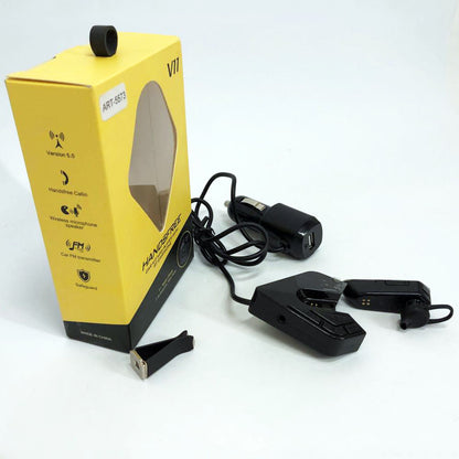 Трансмиттер FM V11 BT с Bluetooth гарнитурой модулятор, блютуз фм передатчик для автомагнитолы