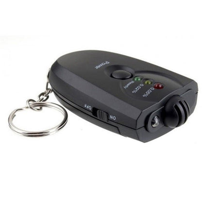 Электронный портативный алкотестер с подсветкой 2 x ААА, Компактный портативный алкотестер