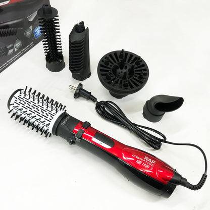 Фен стайлер RAF R.416 5в1 щетка расческа для сушки укладки волос 1200 Вт