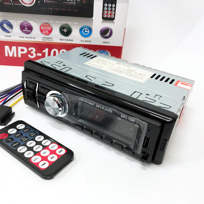 Автомагнитола MP3 1095/7336 BT ISO со съемной панелью 1DIN 4х50Вт, Автомобильная магнитола стерео звук