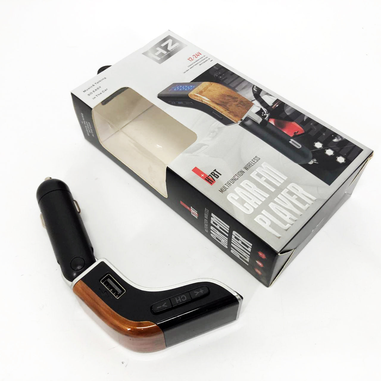 Автомобильный трансмиттер/модулятор универсальный H7 BT, Качественный модулятор для автомобиля