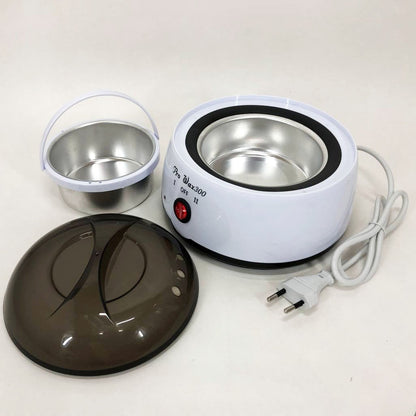 Воскоплав с терморегулятором PRO-WAX 100 для воска в банке, в гранулах, в таблетках 400 мл