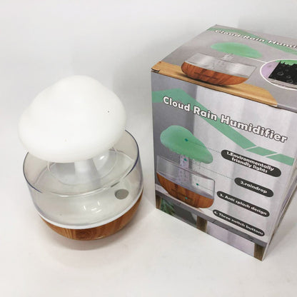 Ночник-увлажнитель с эффектом дождя Cloud Rain Humidifier, Аромадиффузор увлажнитель воздуха для дома