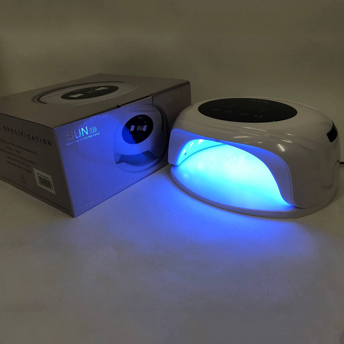 Лампа для Ногтей LED+UV Lamp SUN Y30, Лампа мощная для сушки гель-лака, Светодиодный свет для ногтей