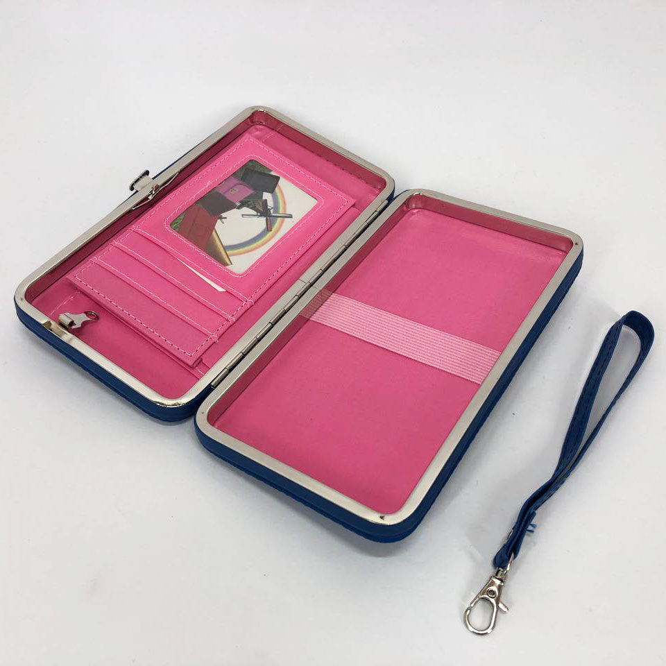 Кошелек Baellerry Pidanlu N1330, небольшие кошельки женские, кошелек небольшой девушке. Цвет: синий