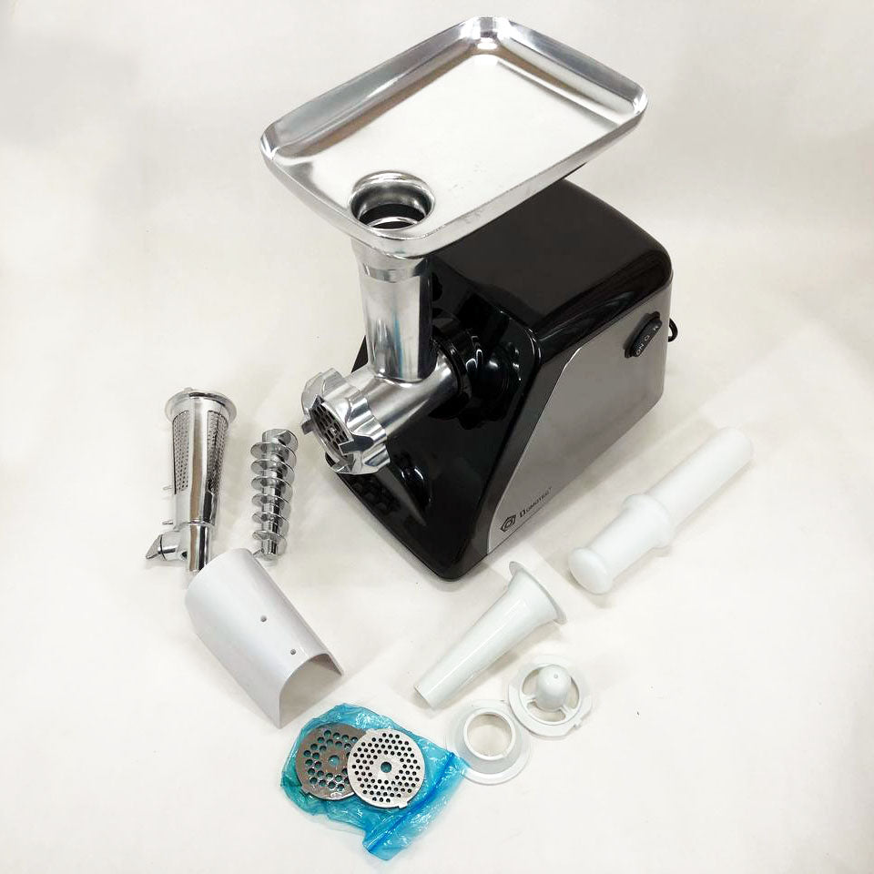 Электрическая мясорубка соковыжималка DOMOTEC MS-2023 2800 Вт, томаты с насадками, мясорубка для мяса