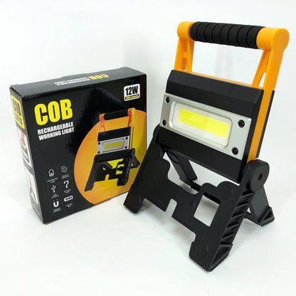 Фонарь-прожектор аккумуляторный BL MS 8006 7858 ручной, аккумуляторный кемпинговый фонарь, лампа