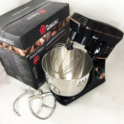 Настольный миксер-тестомес планетарный Domotec R 6673 12 л, Планетарный комбайн Стационарный для дома