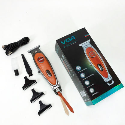 Триммер VGR V-263 BLACK. Цвет: оранжевый