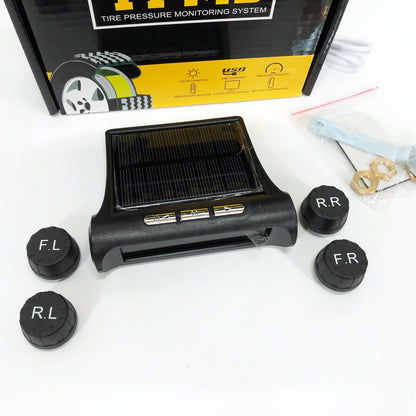 Система контроля давления в шинах TPMS+SOLAR внешние датчики