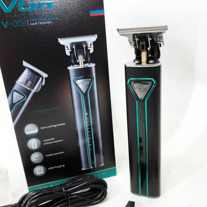 Профессиональная аккумуляторная машинка для стрижки волос VGR V-009 триммер для бороды и усов