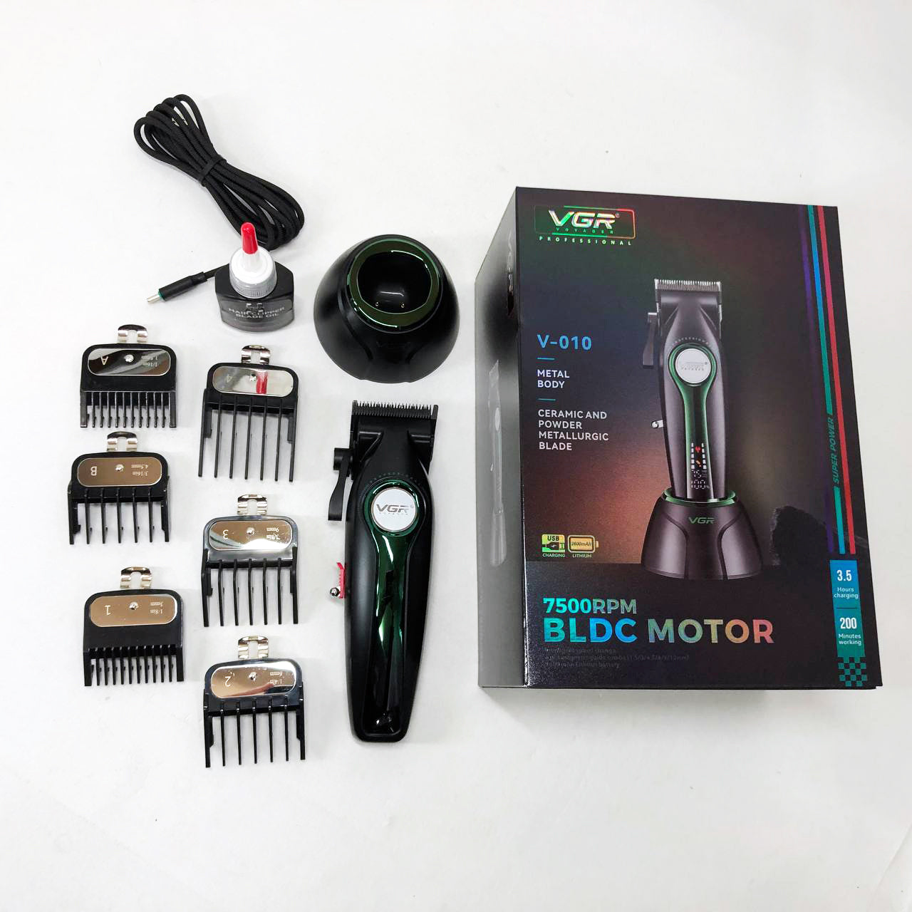 Машинка для стрижки VGR V-010 Professional Metal