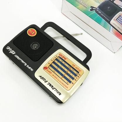 Радиоприёмник KIPO KB-408 AC мощный радио FM c usb питание от батарейки R20 или от сети