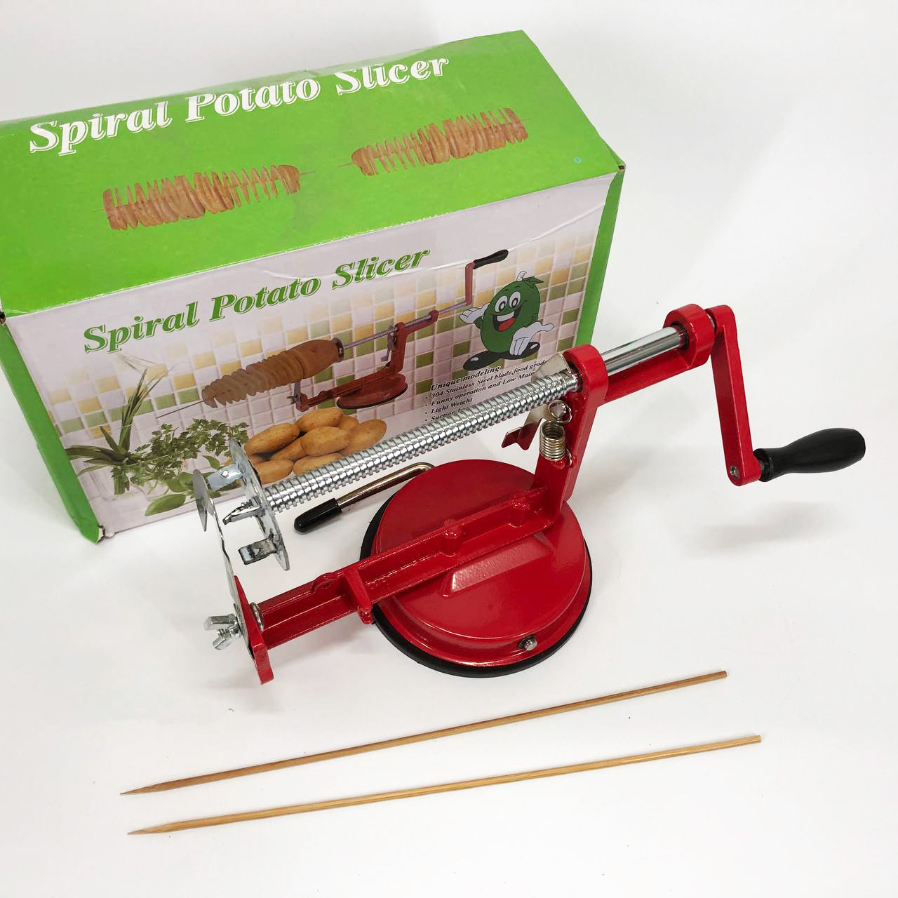 Машинка для резки картофеля спиралью SPIRAL POTATO SLICER