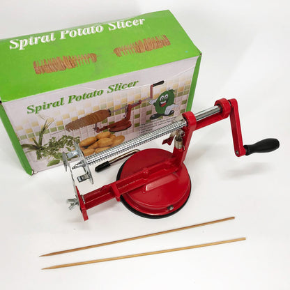 Машинка для резки картофеля спиралью SPIRAL POTATO SLICER