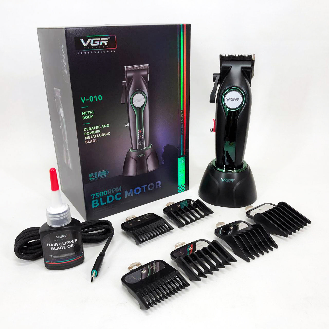 Машинка для стрижки VGR V-010 Professional Metal