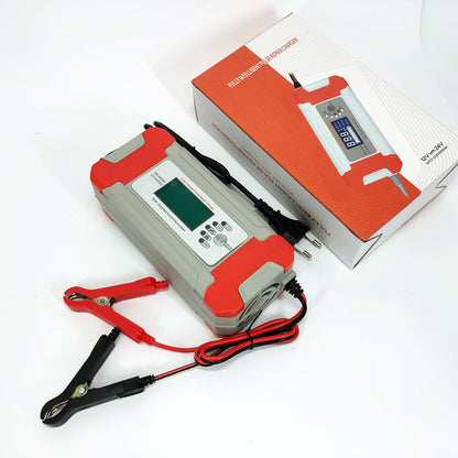 Импульсное зарядное устройство (12V 8A / 24V 4A) для легковых и грузовых авто