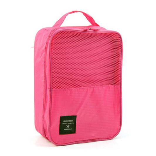 Органайзер для обуви дорожный сумка Monopoly Travel Series. Цвет: розовый