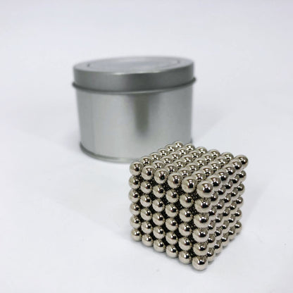 Магнитный конструктор Нео NeoCube Серебро, головоломка Neocube, развивающая игрушка магнит