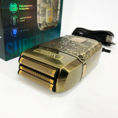 Электробритва-шейвер VGR V-336 LED Display мужская профессиональная для сухого и влажного бритья металлическая