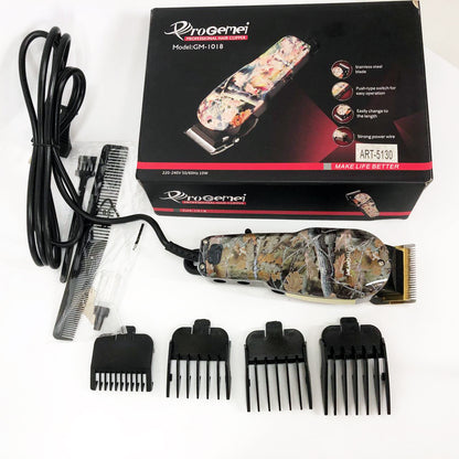Профессиональная машинка для стрижки волос GEMEI GM-1018, Стильная машинка для стрижки, Тример для бороды