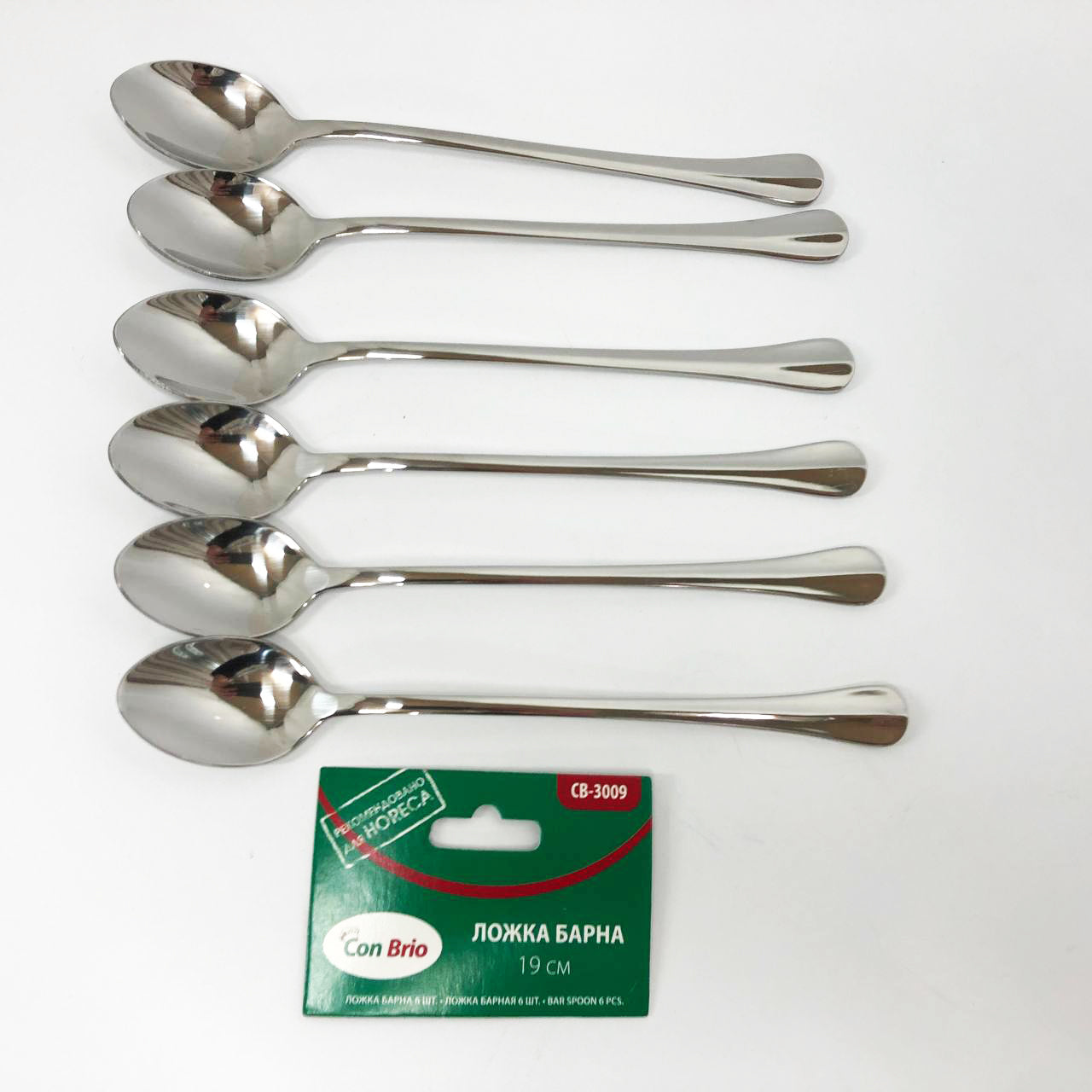 Набор барных ложек Con Brio CB-3009 6 шт