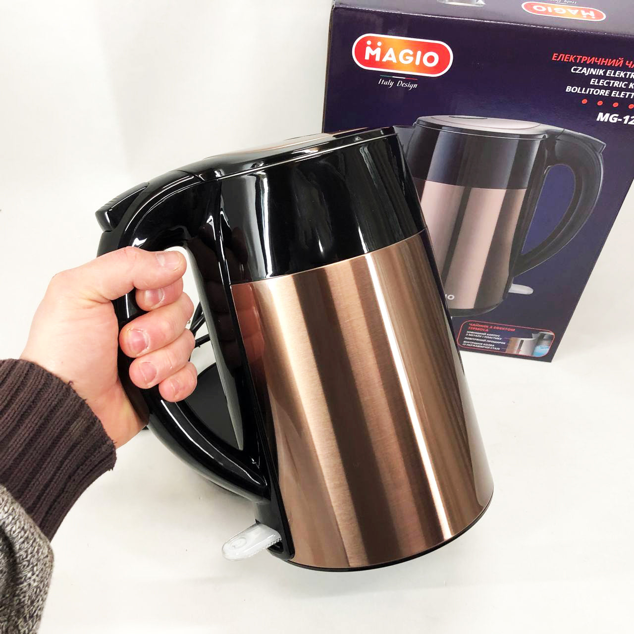 Электрочайник-Термос MAGIO MG-128 1.8 л 1850 Вт