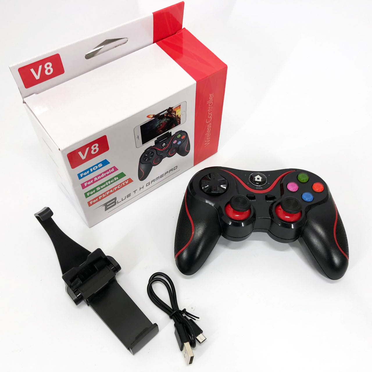 Беспроводной Bluetooth джойстик для смартфона iOS Android UKC Gen Game V8