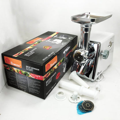 Мясорубка с соковыжималкой Domotec MS-2018 2500 Вт. Цвет: белый