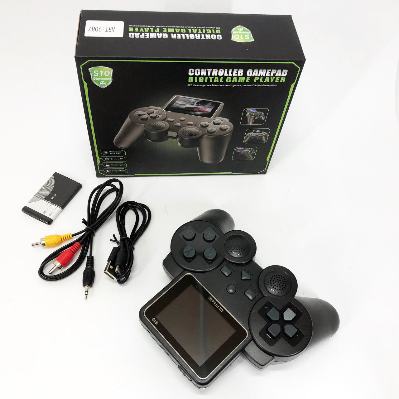 Игровая консоль-джойстик S10 с 2.4 дюймовым LCD экраном, Игровая приставка game, Детская приставка тетрис