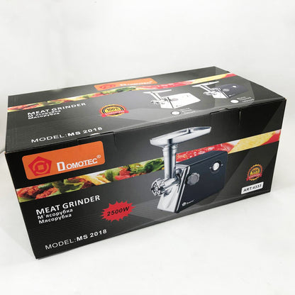 Мясорубка с соковыжималкой Domotec MS-2018 2500 Вт. Цвет: белый