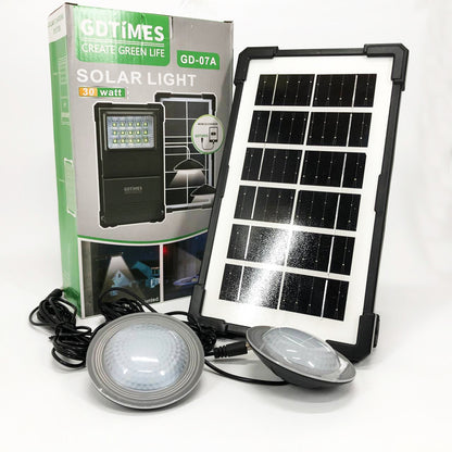Солнечная станция портативная GDLITE GD-07А с солнечной панелью и функцией Power Bank