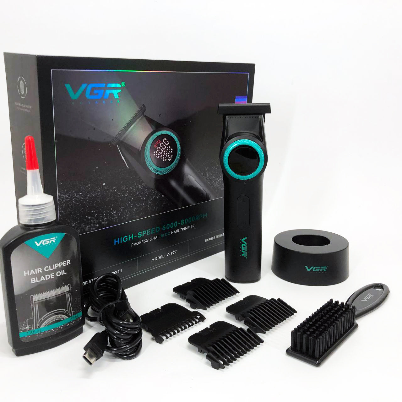 Триммер VGR V-977, регулировка мощности 6000 - 8000 RPM