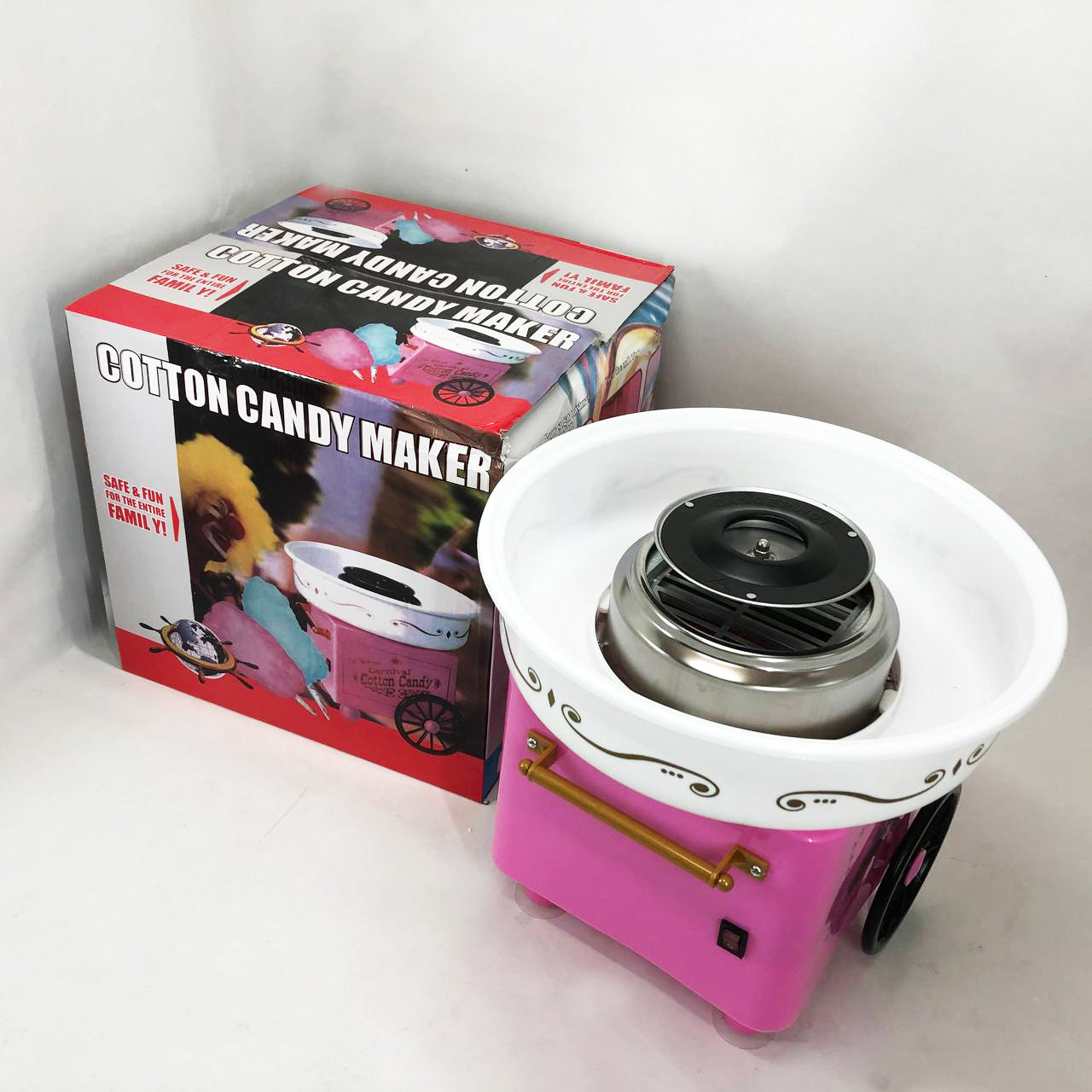 Аппарат для приготовления сладкой сахарной ваты CANDY MAKER MAG-228