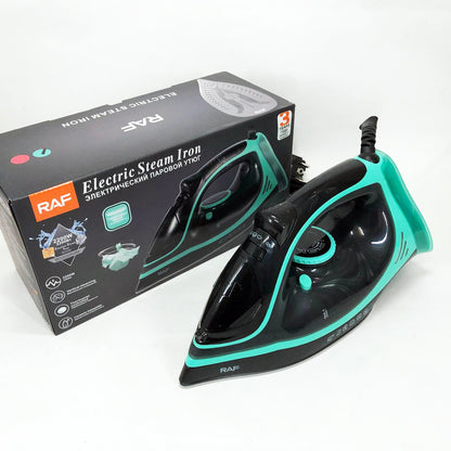 Утюг паровой RAF R.1250 с керамической подошвой и функцией самоочистки 2200 Вт. Цвет: синий