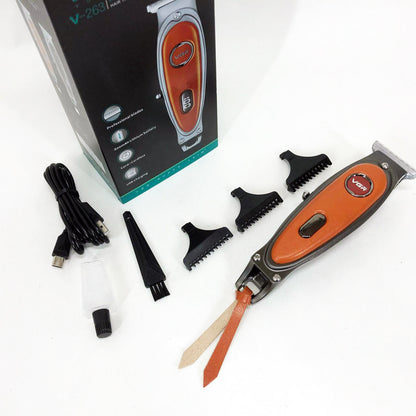 Триммер VGR V-263 BLACK. Цвет: оранжевый