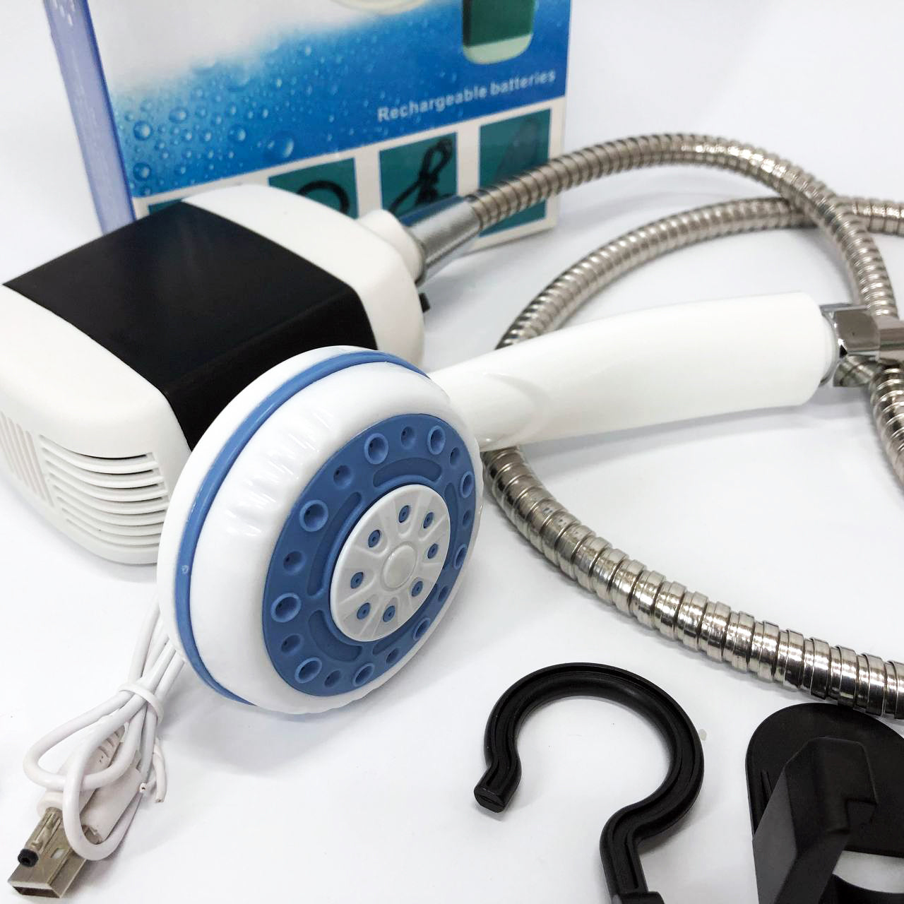 Душ аккумуляторный туристический переносной портативный походный мобильный душ Portable Outdoor Shower